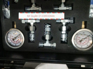 bộ đồng hồ đo áp suất thủy lực